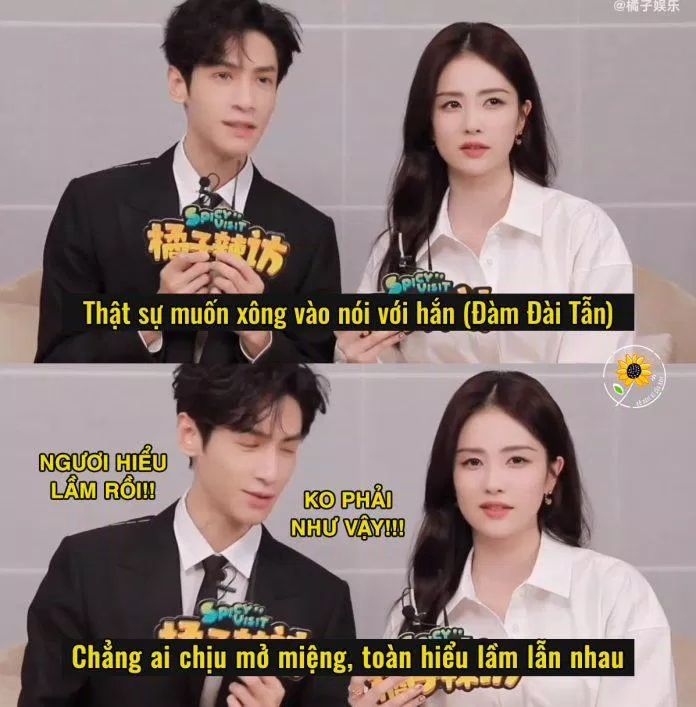 Nam chính La Vân Hi cũng bất lực với mức độ hiểu lầm ngược tâm của phim. (Ảnh: Internet) Nam chính La Vân Hi cũng bất lực với mức độ hiểu lầm ngược tâm của phim. (Ảnh: Internet)