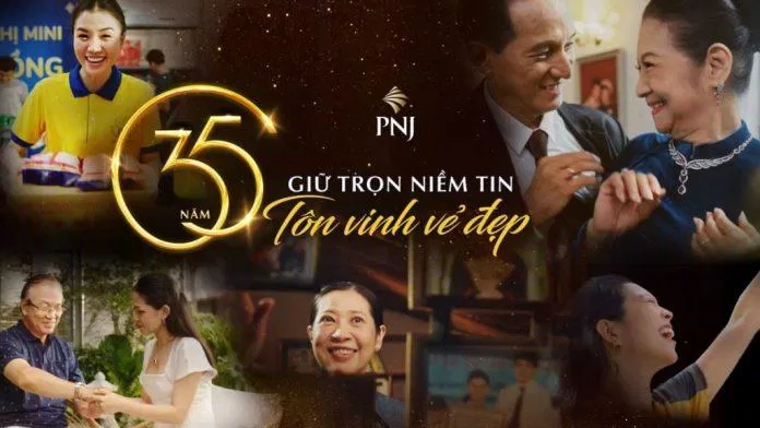 Phim ngắn ra mắt trước thềm kỷ niệm 35 năm ngày thành lập của PNJ, như một món quà nhỏ đầy ý nghĩa mà thương hiệu dành tặng tới tất cả khách hàng (Ảnh: Internet) Phim ngắn ra mắt trước thềm kỷ niệm 35 năm ngày thành lập của PNJ, như một món quà nhỏ đầy ý nghĩa mà thương hiệu dành tặng tới tất cả khách hàng (Ảnh: Internet)
