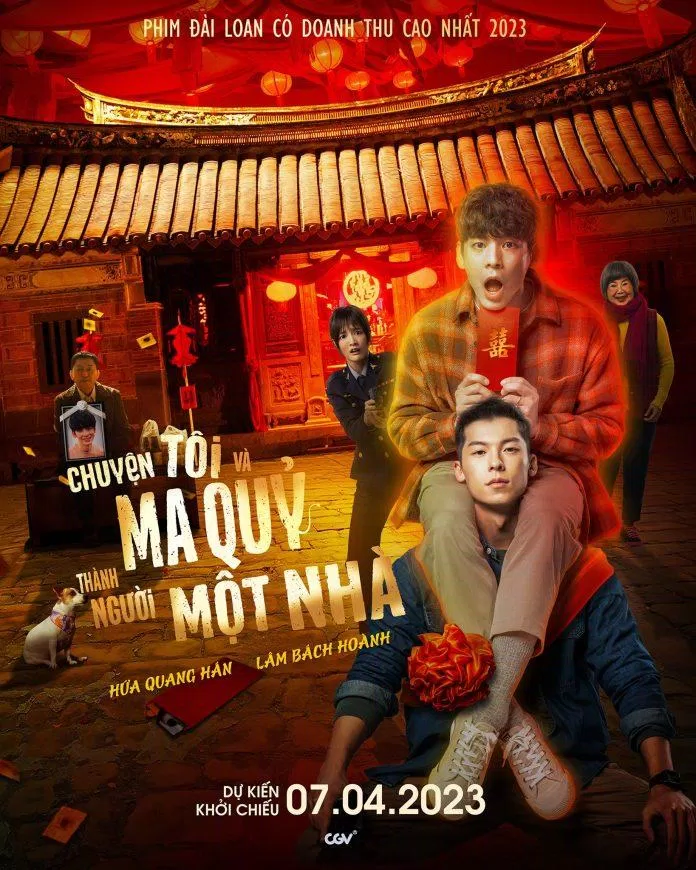 “Chuyện Tôi và Ma Quỷ Thành Người Một Nhà” do Hứa Quang Hán đóng chính vào top 8 những bộ phim điện ảnh Đài Loan có doanh thu nội địa cao nhất. (Hình: Internet)