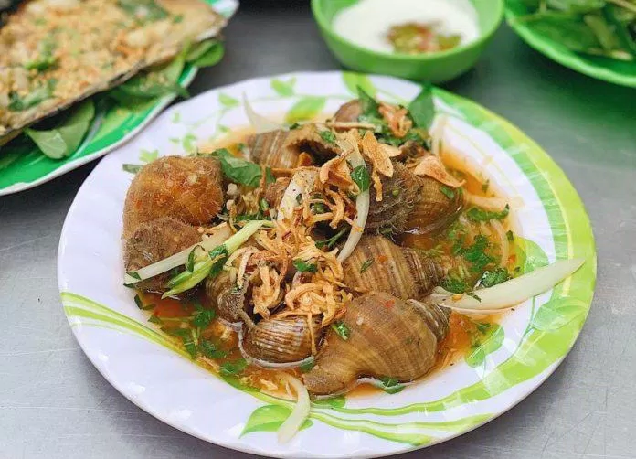 Món ốc của quán. (Ảnh: Internet)