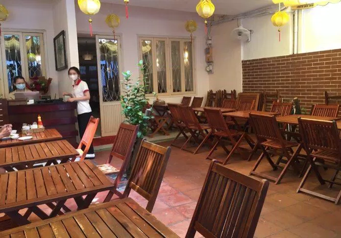 Không gian bên trong của nhà hàng. (Ảnh: Internet)