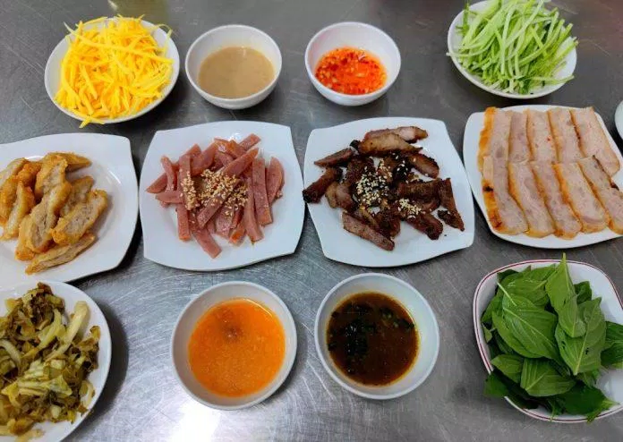 Món bánh ướt của quán. (Ảnh: Internet)