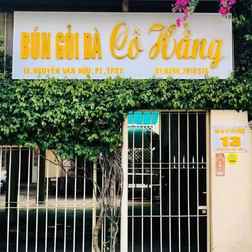 Quán bún cô Hẳng (Ảnh: Internet)