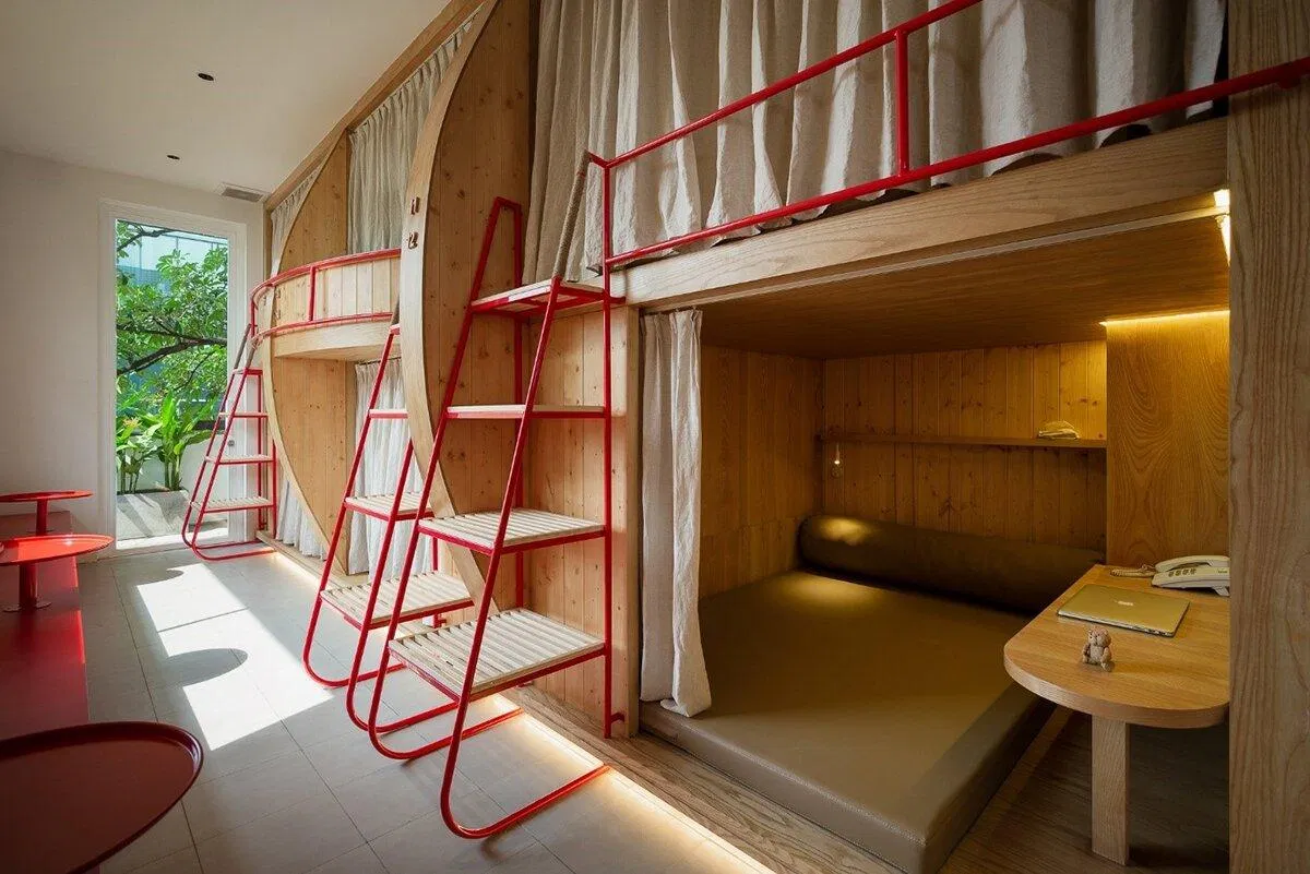 Quán cà phê giường nằm chất lượng, nổi tiếng nhất Sài Gòn. (Ảnh: Internet)