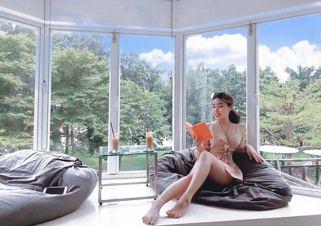 Quán cà phê giường nằm chất lượng, nổi tiếng nhất Sài Gòn. (Ảnh: Internet)