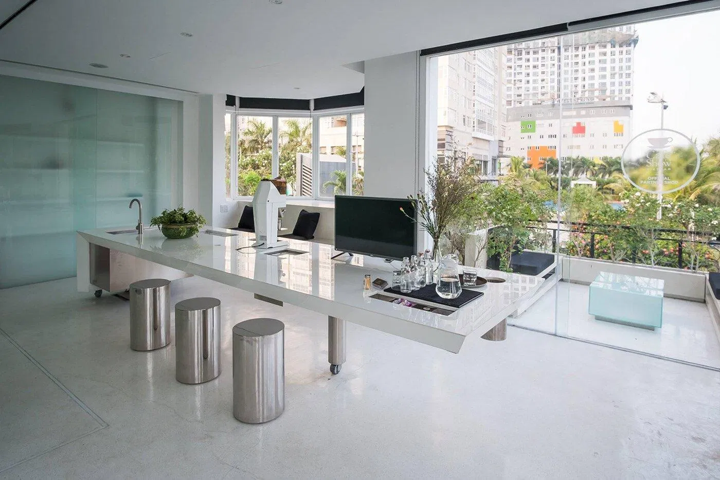 Quán cà phê giường nằm chất lượng, nổi tiếng nhất Sài Gòn. (Ảnh: Internet)