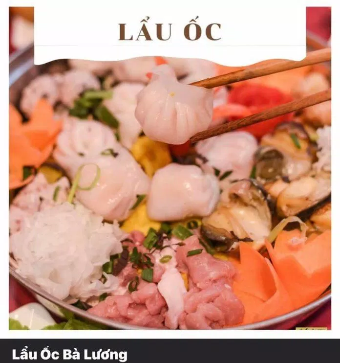 Lẩu Ốc Bà Lương (Ảnh: Internet)