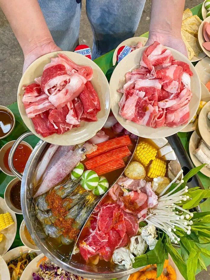 Buffet lẩu nướng Tú Béo (Ảnh: Internet) Buffet lẩu nướng Tú Béo (Ảnh: Internet)