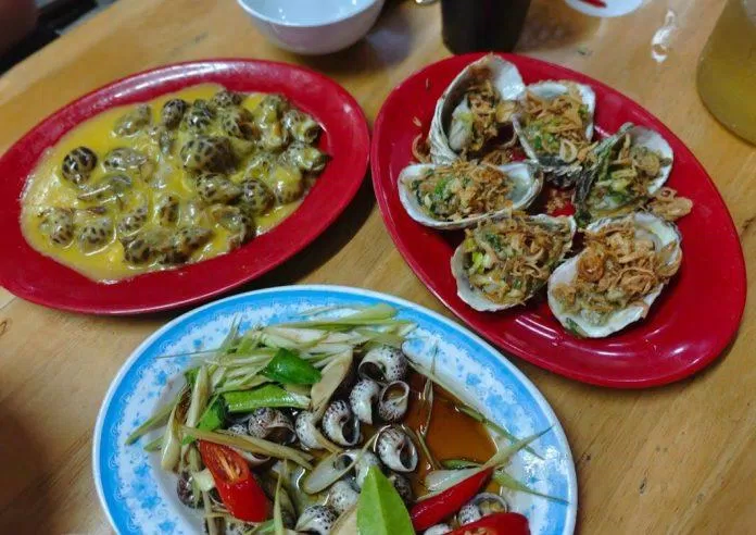 Một số món ăn của quán. (Ảnh: Internet)