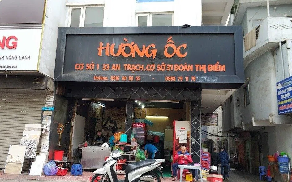 Không gian bên ngoài của quán. (Ảnh: Internet)