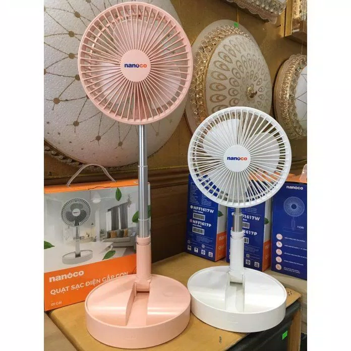 Các thương hiệu quạt tích điện uy tín, được tin dùng nhất. (Ảnh: Internet)