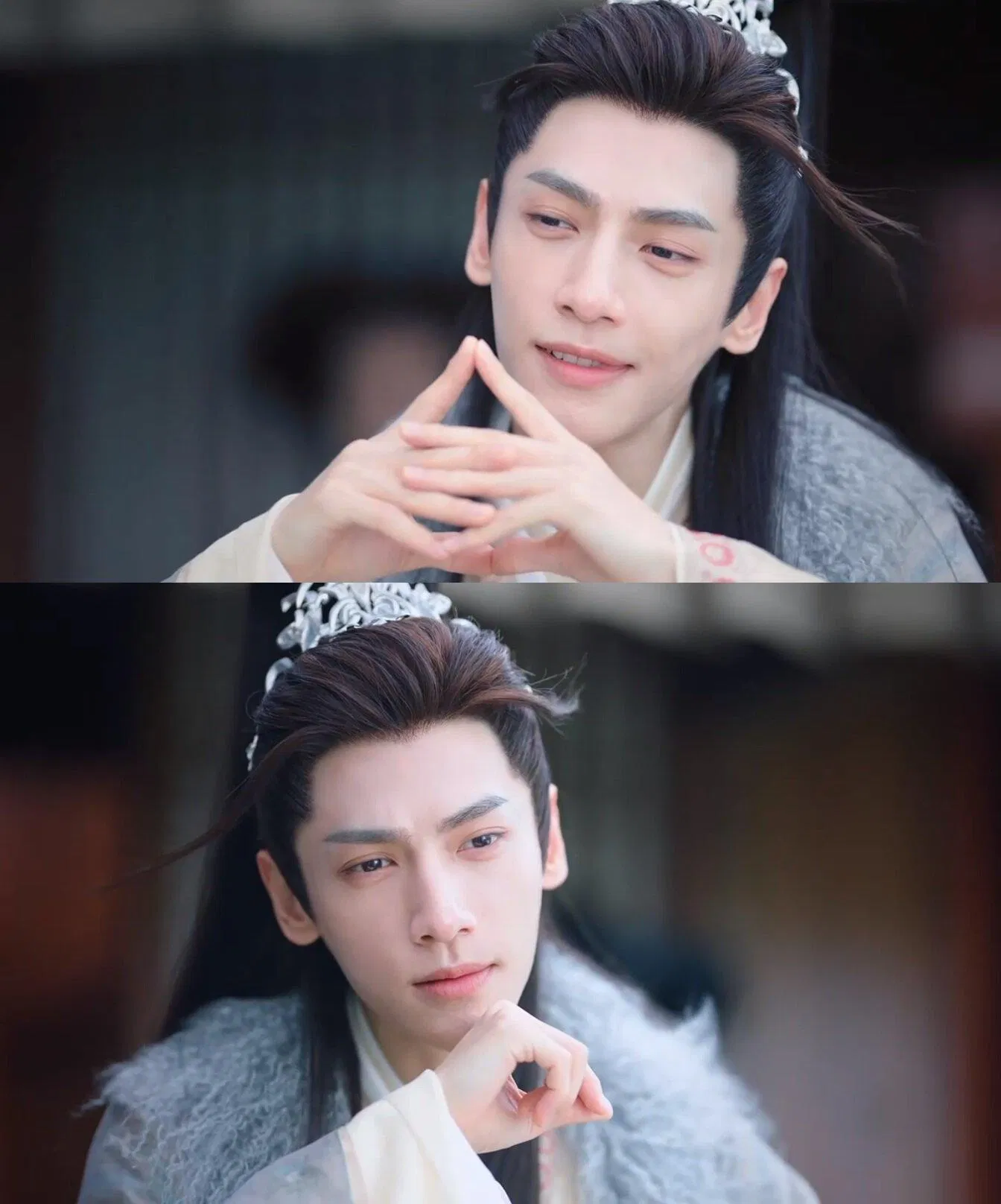 Không phải do bản thân La Vân Hi quá gầy, mà là tạo hình theo cố truyện. (Ảnh: Internet)