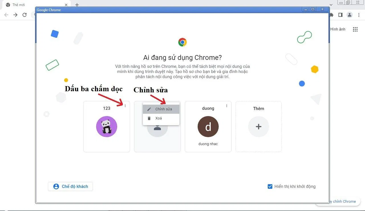Chỉnh sửa User (Ảnh: BlogAnChoi) Chỉnh sửa User (Ảnh: BlogAnChoi)