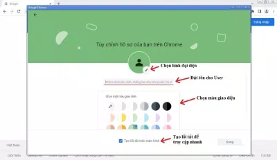 Hướng dẫn tạo User trong trình duyệt Chrome (Ảnh: BlogAnChoi)