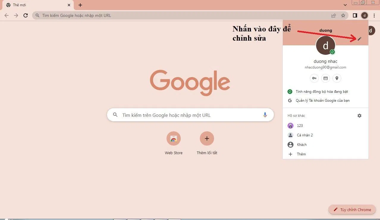 Chỉnh sửa User sau khi tạo (Ảnh: BlogAnChoi) Chỉnh sửa User sau khi tạo (Ảnh: BlogAnChoi)