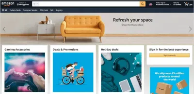 Khách hàng khi truy cập vào website của Amazon sẽ nhận được rất nhiều đề xuất liên quan đến nhu cầu của mình (Ảnh: Internet) Khách hàng khi truy cập vào website của Amazon sẽ nhận được rất nhiều đề xuất liên quan đến nhu cầu của mình (Ảnh: Internet)