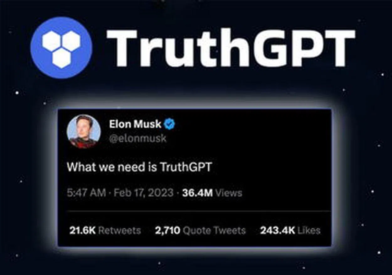 TruthGPT được Elon Musk đề xuất mới đây (Ảnh: Internet) TruthGPT được Elon Musk đề xuất mới đây (Ảnh: Internet)