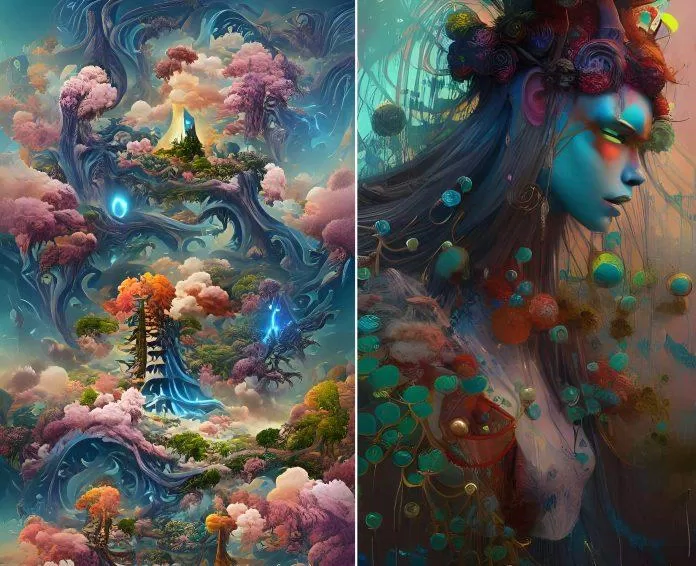 Ứng dụng vẽ tranh AI DeepAI (Ảnh: Internet)