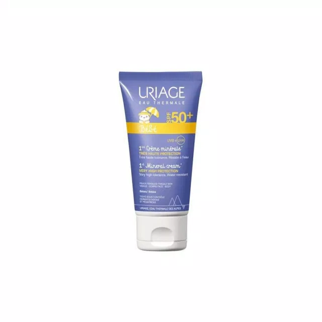Kem chống nắng URIAGE BEBE 1ère Crème Solaire minérale SPF50+ (Ảnh: internet)