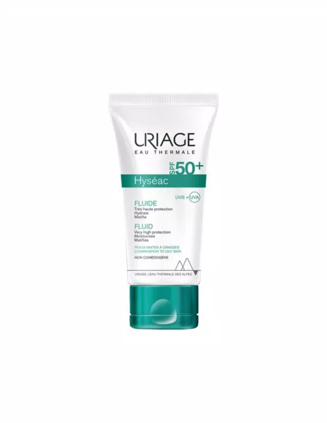 Kem chống nắng Uriage Hyseac Fluide SPF50+ (Ảnh: internet) Kem chống nắng Uriage Hyseac Fluide SPF50+ (Ảnh: internet)