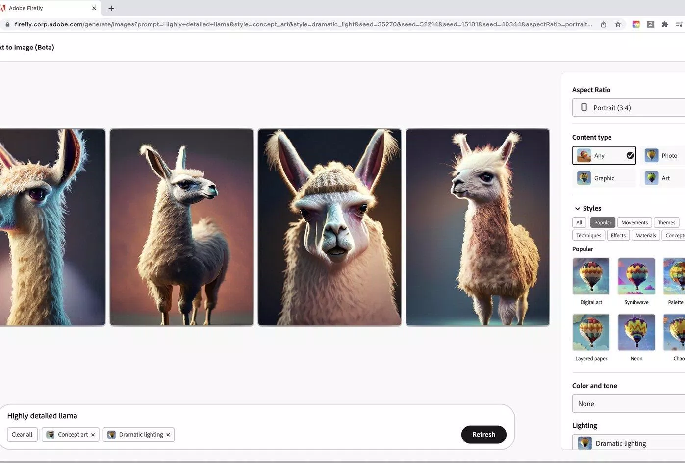 Adobe Firefly có thể chuyển văn bản thành hình ảnh (Ảnh: Internet) Adobe Firefly có thể chuyển văn bản thành hình ảnh (Ảnh: Internet)