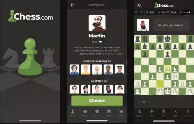 Ứng dụng chơi cờ vua Chess.com (Ảnh: Internet) Ứng dụng chơi cờ vua Chess.com (Ảnh: Internet)