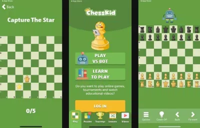 Ứng dụng chơi cờ vua ChessKid (Ảnh: Internet) Ứng dụng chơi cờ vua ChessKid (Ảnh: Internet)