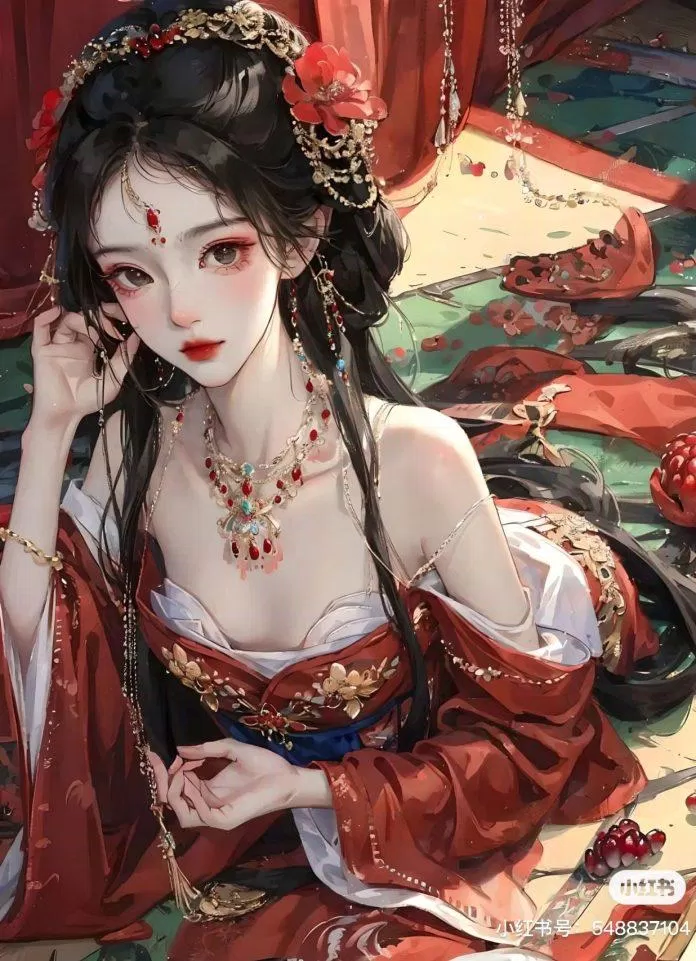 Avatar nữ anime cổ trang (Ảnh: Internet)