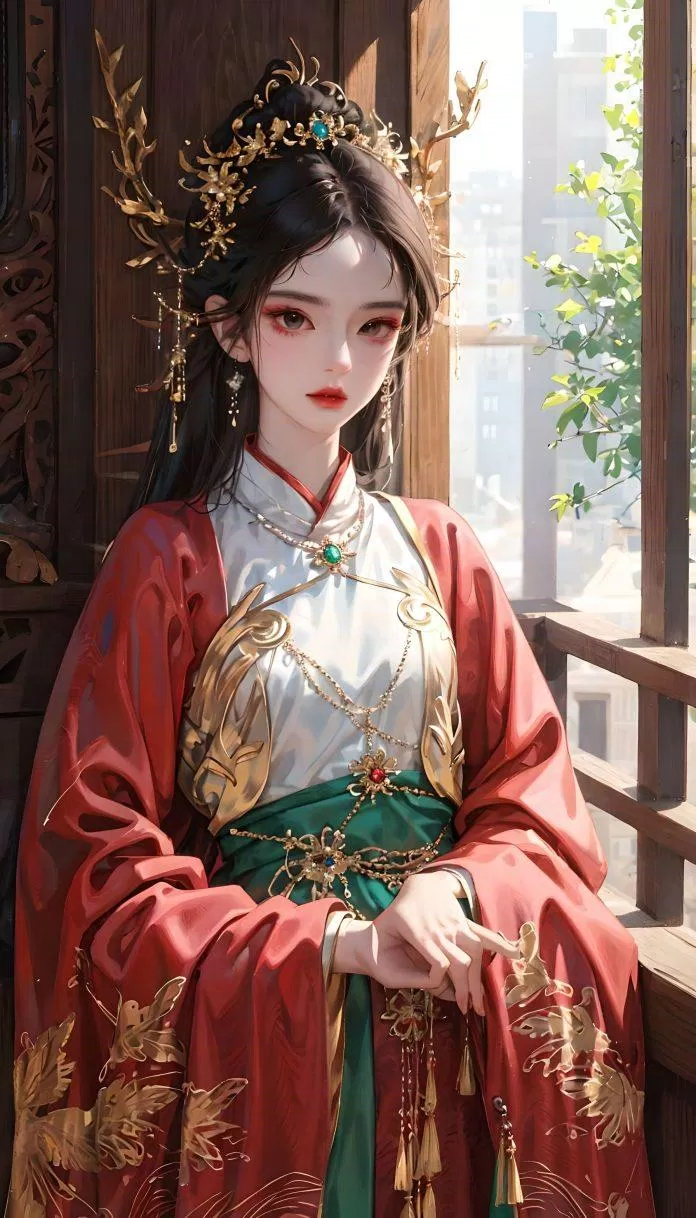 Avatar nữ anime cổ trang (Ảnh: Internet)