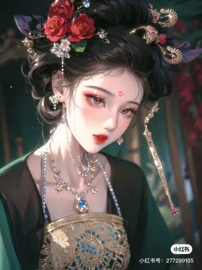 Avatar nữ anime cổ trang (Ảnh: Internet)