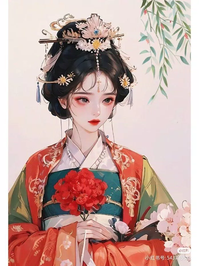 Avatar nữ anime cổ trang (Ảnh: Internet)