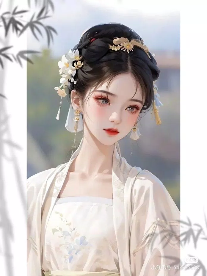 Avatar nữ anime cổ trang (Ảnh: Internet)