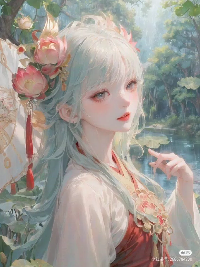 Avatar nữ anime cổ trang (Ảnh: Internet)