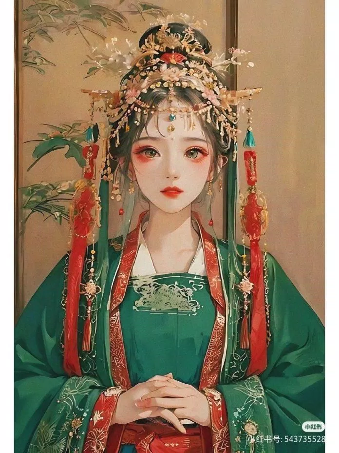 Avatar nữ anime cổ trang (Ảnh: Internet)