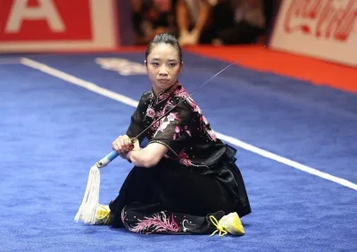 Dương Thúy Vi giành HCV wushu