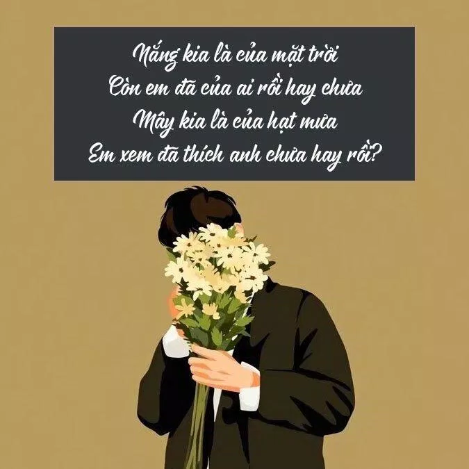 Câu đố vui thả thính cho nam
