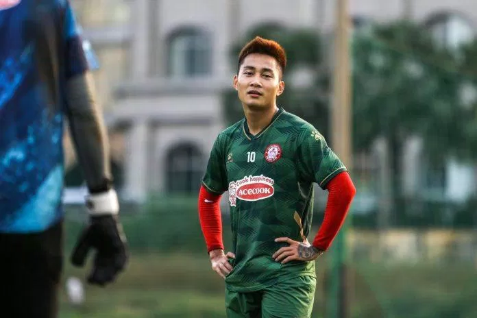 Ở cuộc tiếp đón CA Hà Nội trên sân Thống Nhất tại vòng 8 V.League 2023, trong danh sách đăng ký của CLB TP.HCM không có tên Hồ Tuấn Tài (Ảnh: Internet)