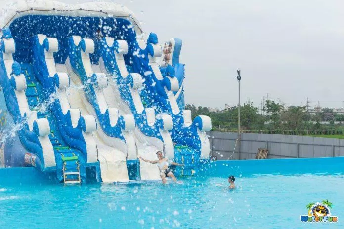 Công viên nước Water Fun Hà Nội. (Ảnh: Internet)