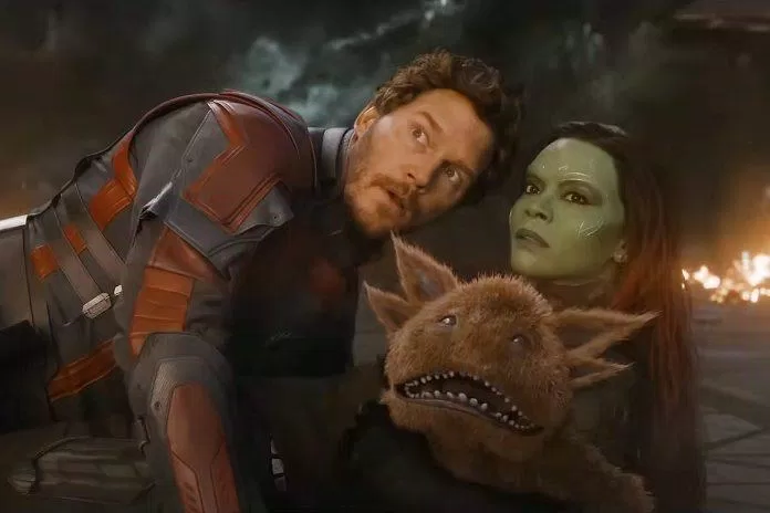 Peter và Gamora (nguồn: internet)