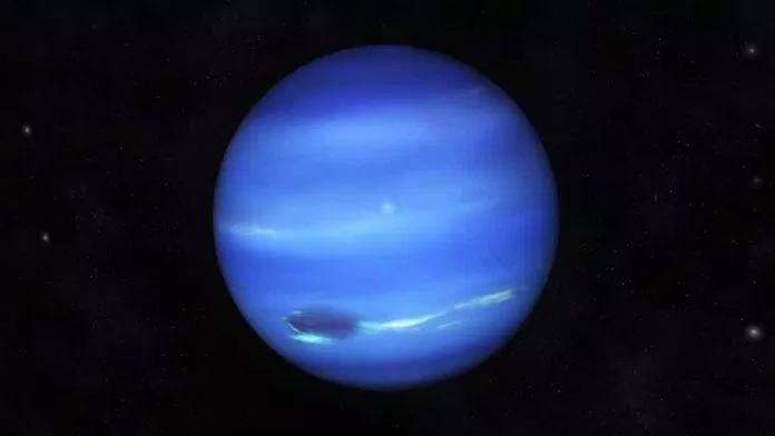 Sao Hải Vương có màu xanh tuyệt đẹp (Nguồn: Internet)