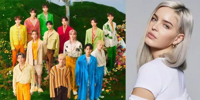 "_World" - SEVENTEEN và Anne-Marie (Ảnh: Internet)