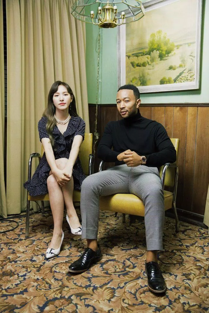 John Legend và Wendy (Ảnh: Internet)