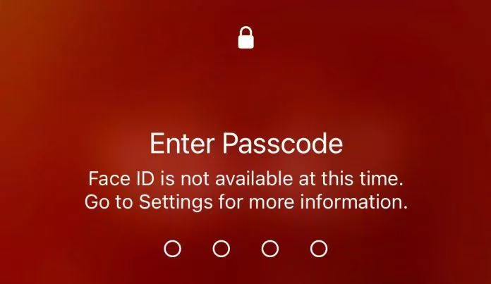 Face ID bị trục trặc có thể là dấu hiệu iPhone bị ngấm nước (Ảnh: Internet) Face ID bị trục trặc có thể là dấu hiệu iPhone bị ngấm nước (Ảnh: Internet)