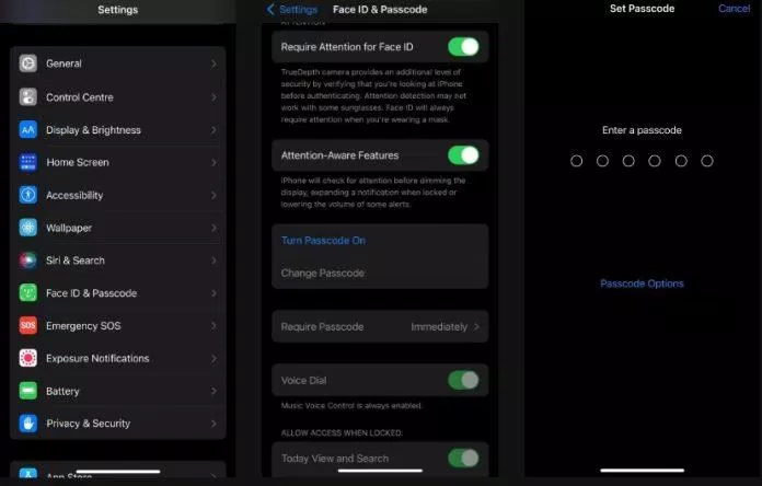 Đặt passcode cho iPhone để ngăn mở khóa màn hình (Ảnh: Internet) Đặt passcode cho iPhone để ngăn mở khóa màn hình (Ảnh: Internet)