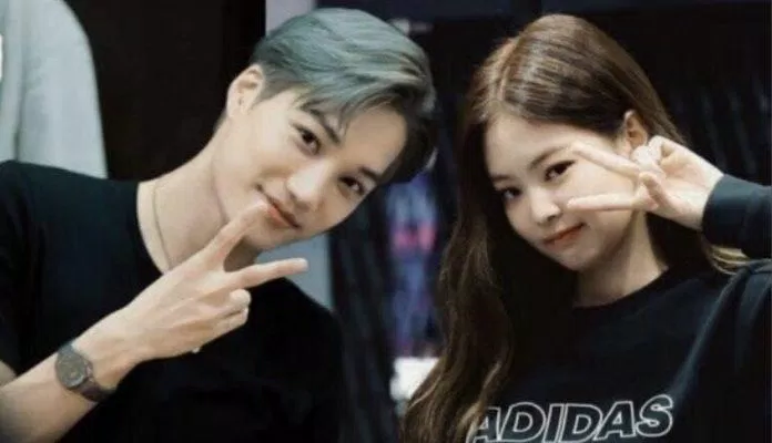 Jennie BLACKPINK và Kai EXO (Ảnh: Internet)