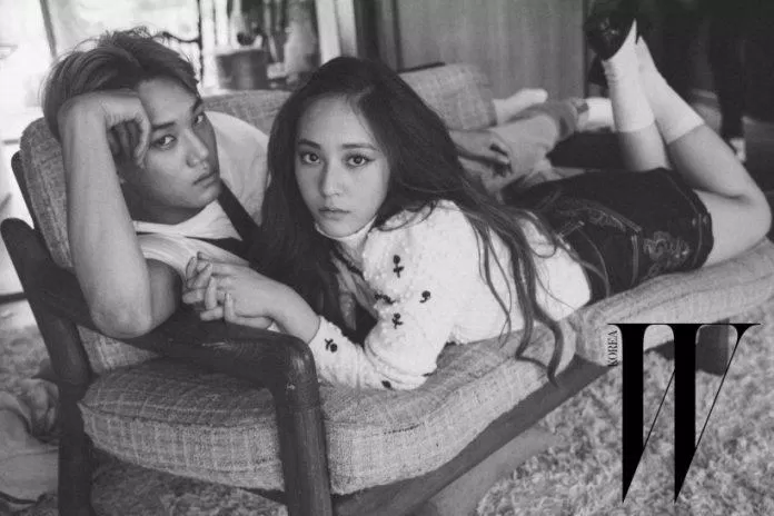 Kai EXO và Krystal f(x) (Ảnh: Internet)