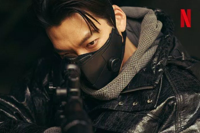 Kim Woo Bin "cực ngầu" trong phim mới Black Knight (nguồn: internet)