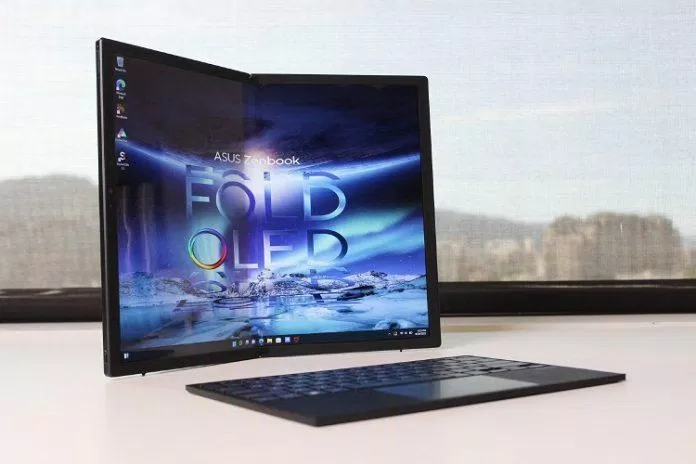 Laptop màn hình gập Asus Zenbook Fold (Ảnh: Internet) Laptop màn hình gập Asus Zenbook Fold (Ảnh: Internet)