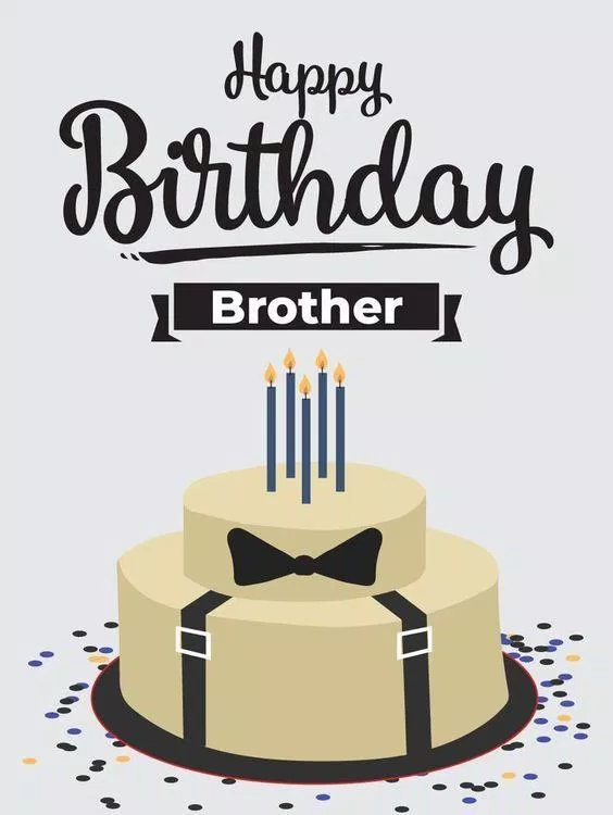 Lời chúc sinh nhật anh trai ngắn gọn (Ảnh: Internet)