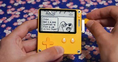 Máy chơi game có màn hình đen trắng (Ảnh: Internet) Máy chơi game có màn hình đen trắng (Ảnh: Internet)
